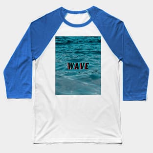 wave Baseball T-Shirt